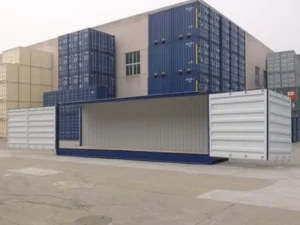 Container per spedizioni con lati aperti da 40 piedi: accesso laterale completo per un facile carico e stoccaggio