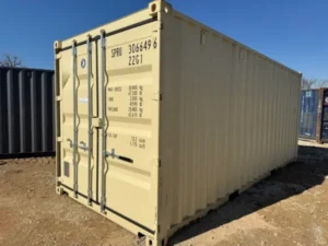 Container per spedizioni standard PW da 20 piedi - Scatola in acciaio certificata ISO CSC per stoccaggio sicuro
